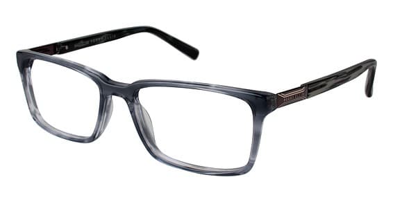 Perry Ellis PE358 3A Eyeglasses Grey Crystal 54mm Men