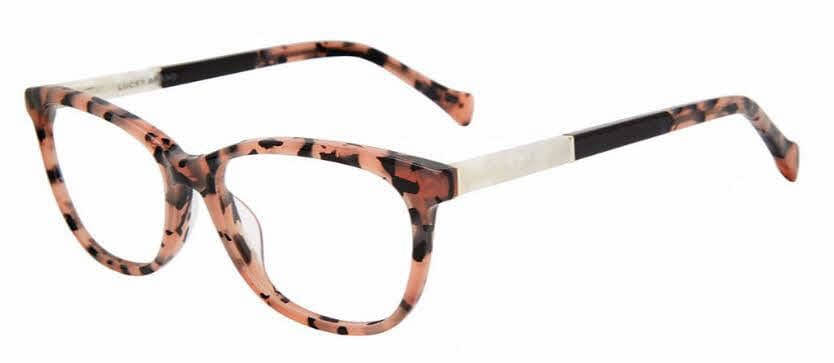 Lucky Brand VLBD244 Eyeglasses Pink Havana 52mm Women