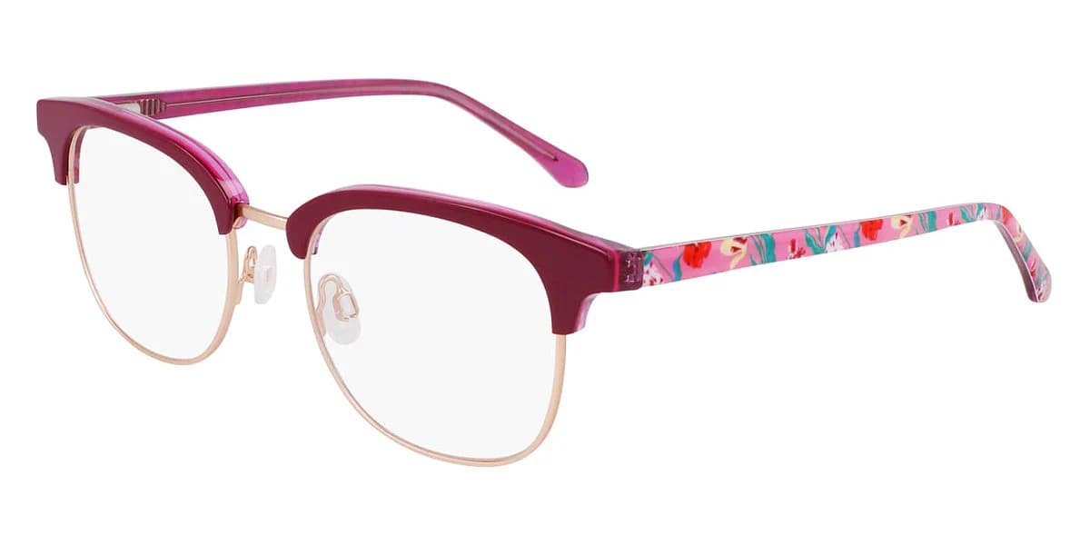 Draper James DJ5055 604 Eyeglasses Merlot 51mm Women