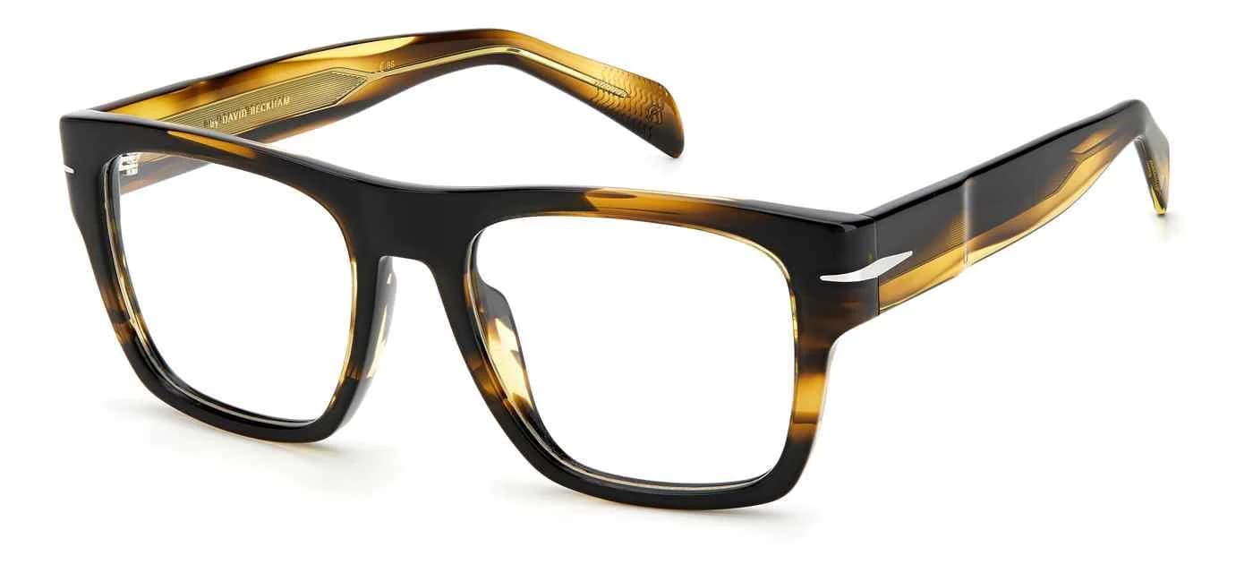 David Beckham DB 7020/BOLD 0KVI Eyeglasses Striped Brown 51mm Men