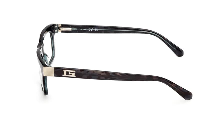 Guess GU50242 098 Eyeglasses Dark Green 53mm Men 3