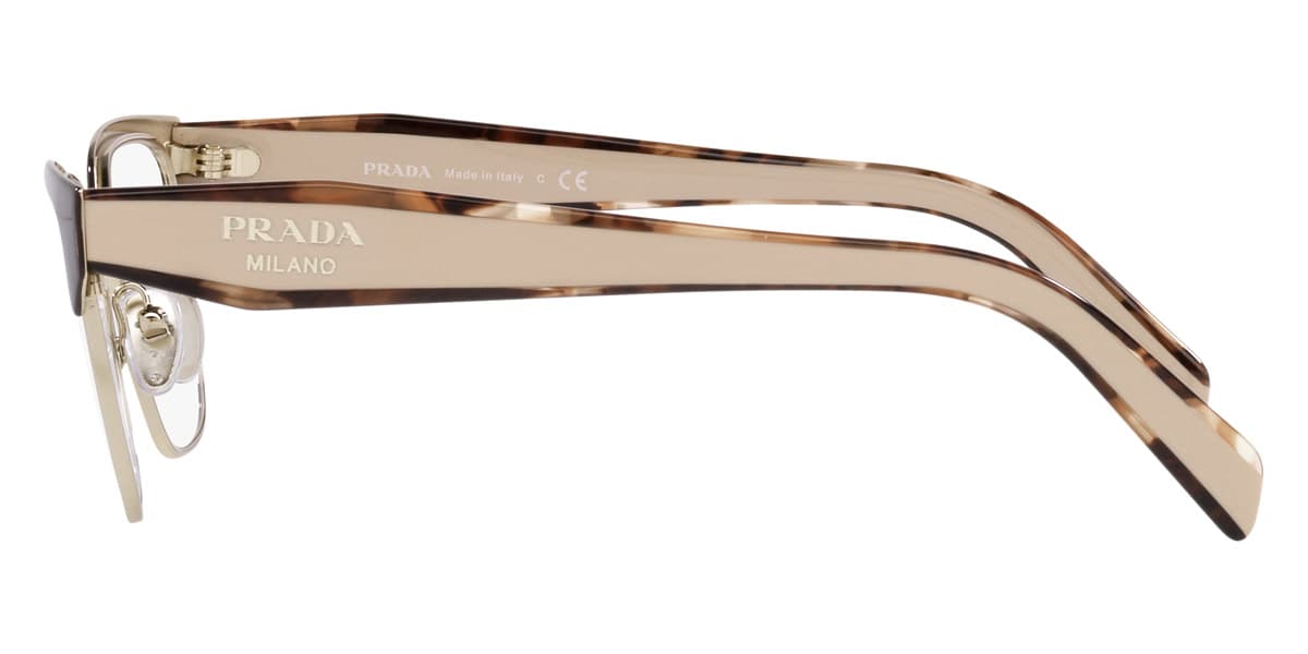 Prada VPR65Y KOF1O1 Eyeglasses Matte Brown 57mm Unisex 3