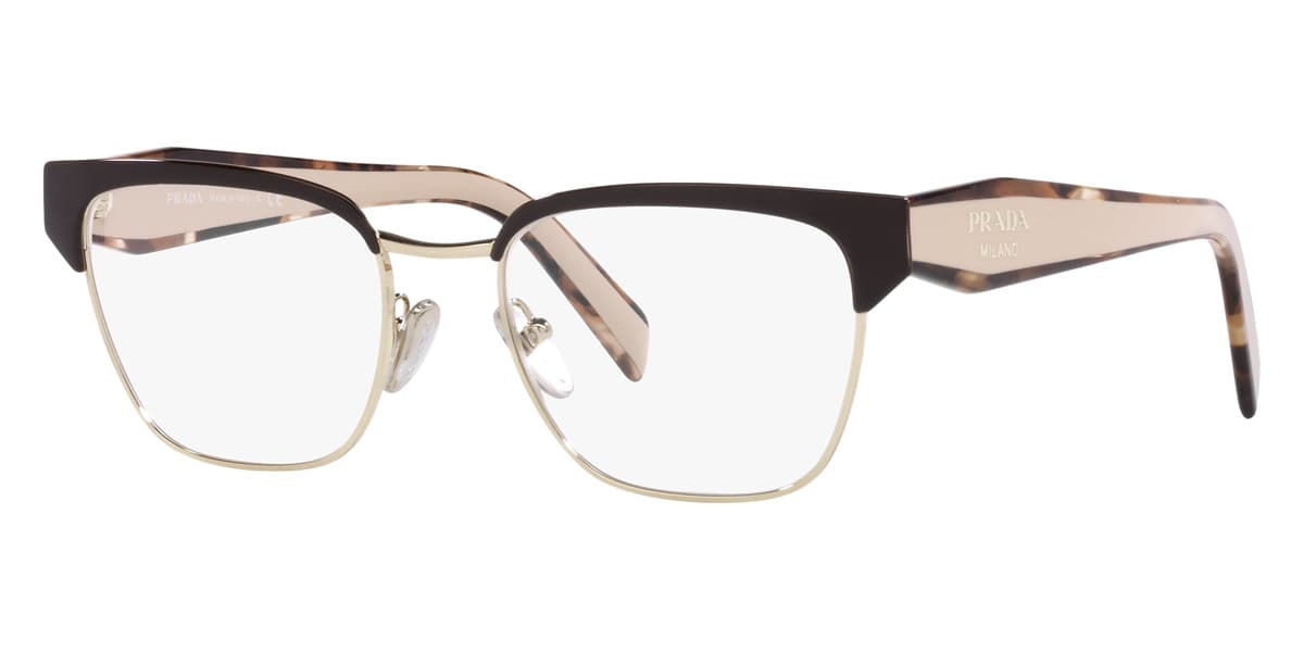 Prada VPR65Y KOF1O1 Eyeglasses Brown Tortoise 53mm Women