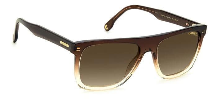 Carrera 267/S 00MY Sunglasses Brown Carmel 56mm Men 3