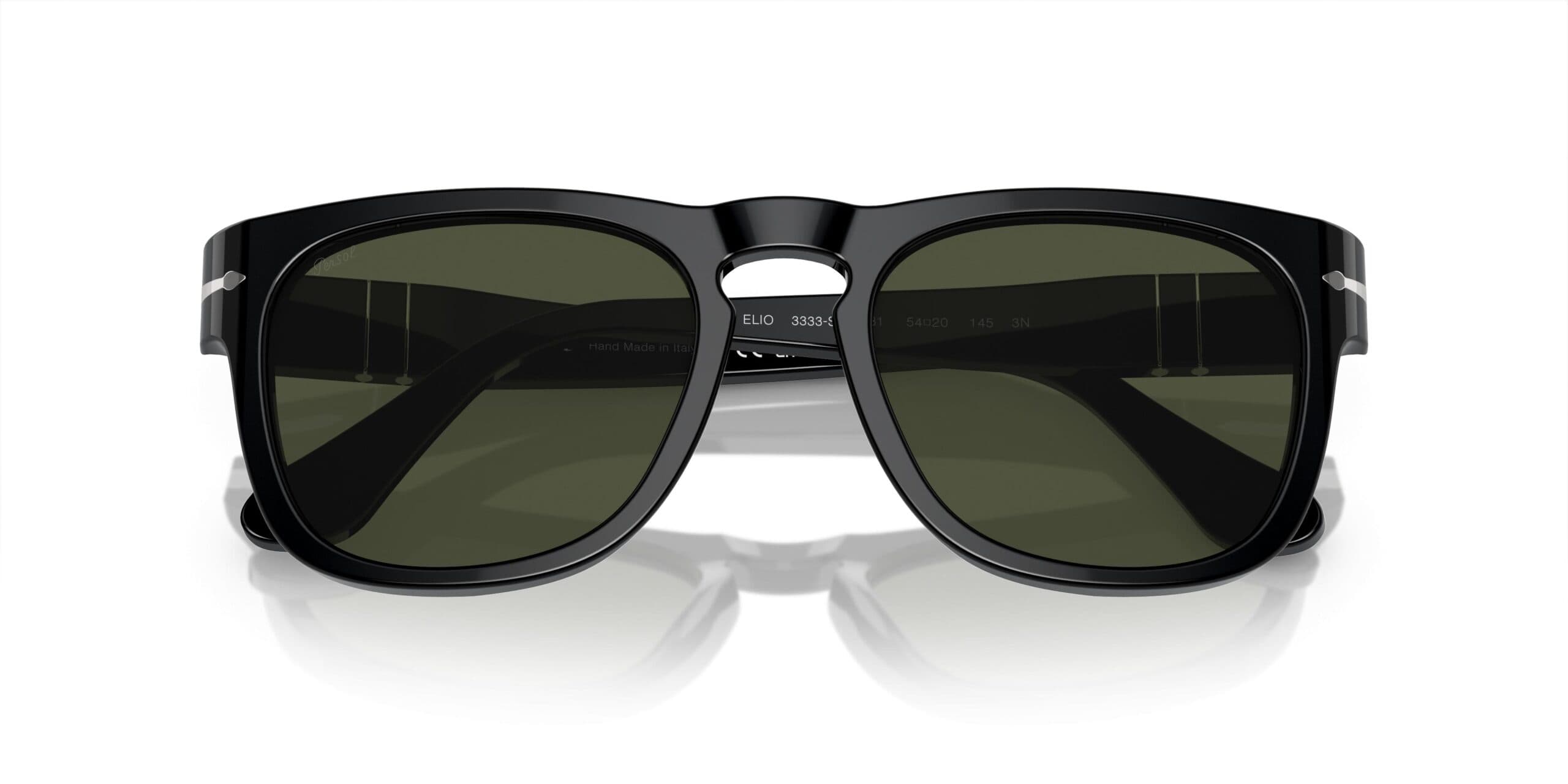 Persol PO3333S 95/31 Sunglasses Black 51mm Unisex 6
