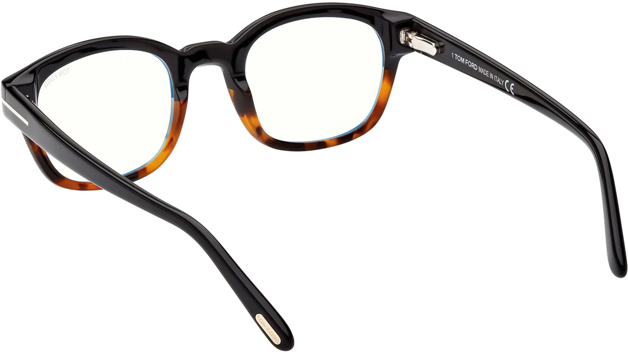 Tom Ford FT5808B 005 Eyeglasses Black 49mm Men 3