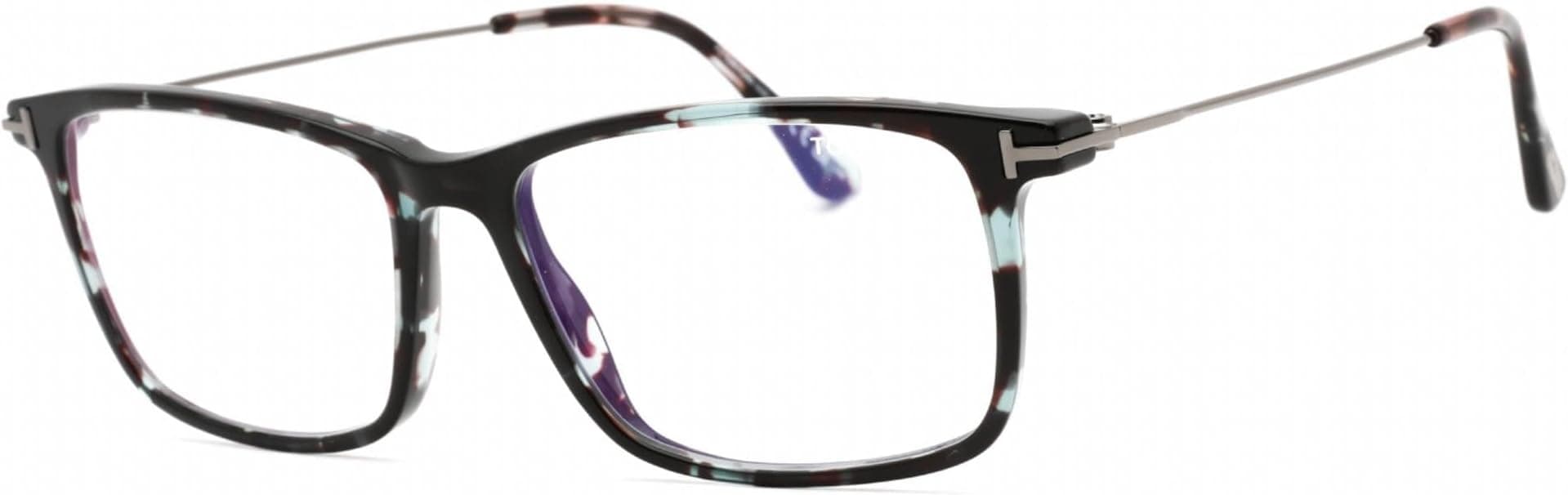 Tom Ford FT5758B 055 Eyeglasses Colored Havana 54mm Men