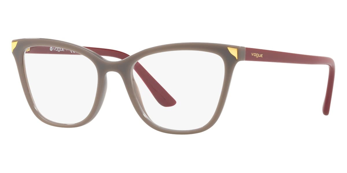 Vogue VO5206 2596 Eyeglasses Grey Burgundy 53mm Women