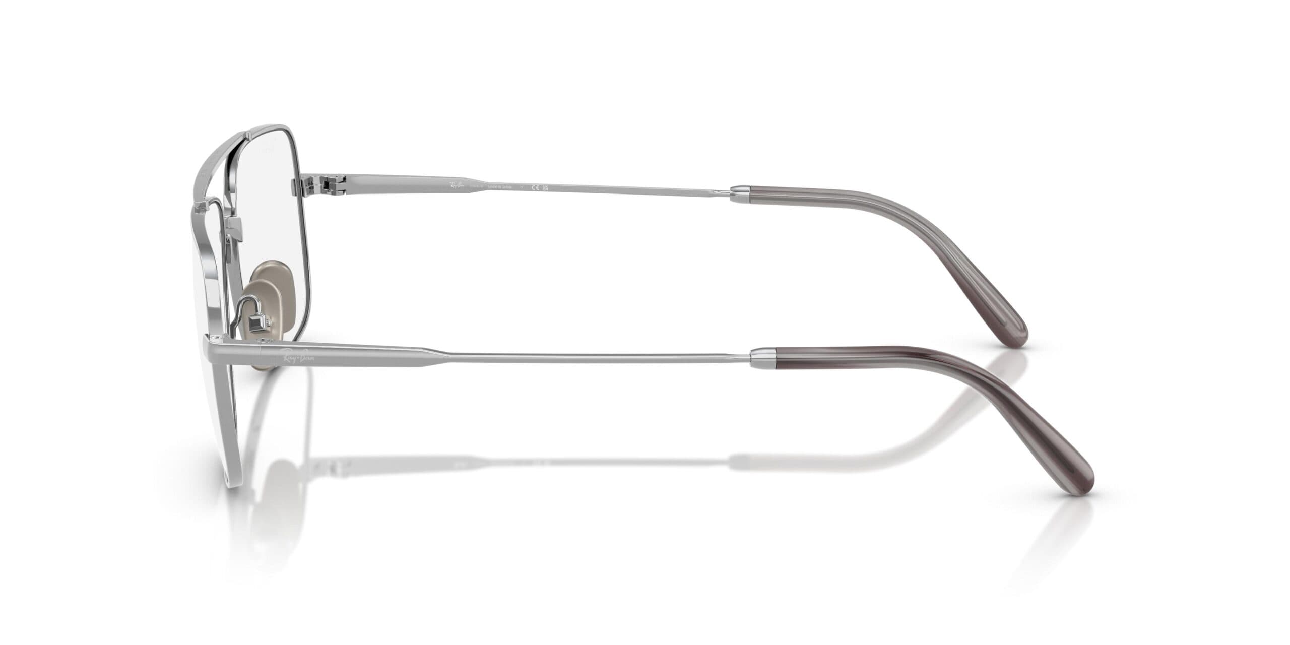 Ray-Ban RX8797 WILLIAM TITANIUM 1002 Eyeglasses Silver 58mm Men 3