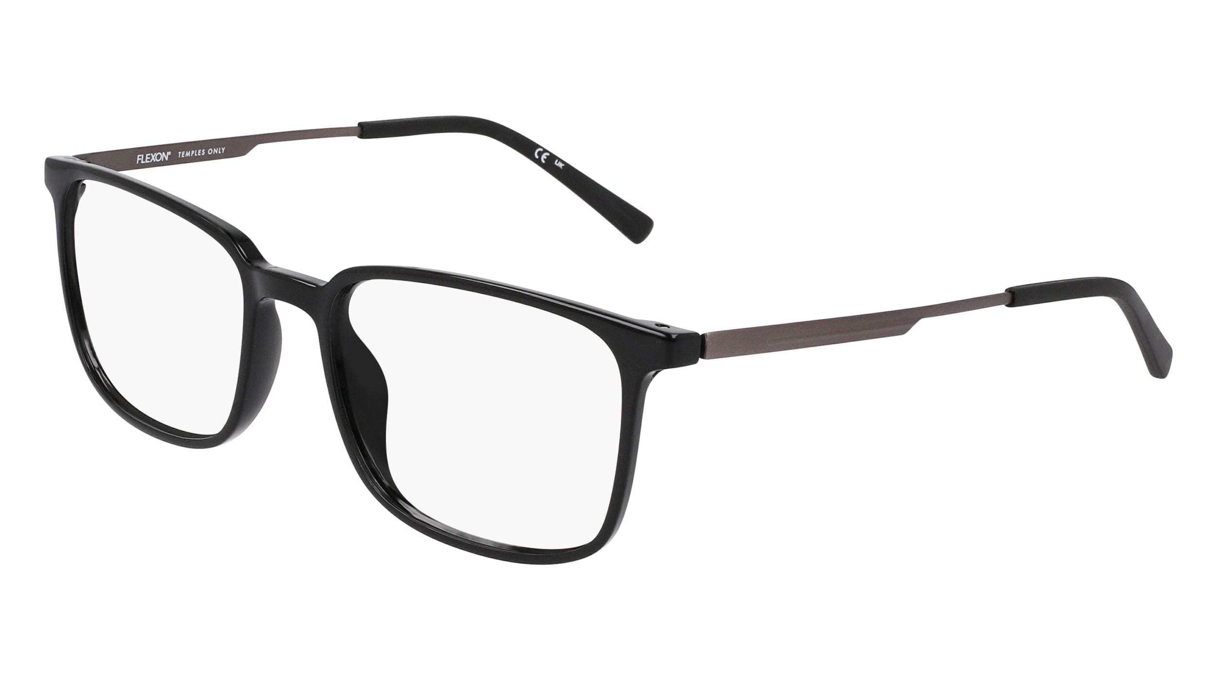 Flexon EP8024 001 Eyeglasses Black 55mm Men