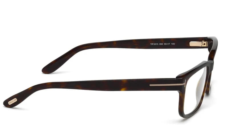 Tom Ford FT5313 052 Eyeglasses Dark Havana 55mm Men 3