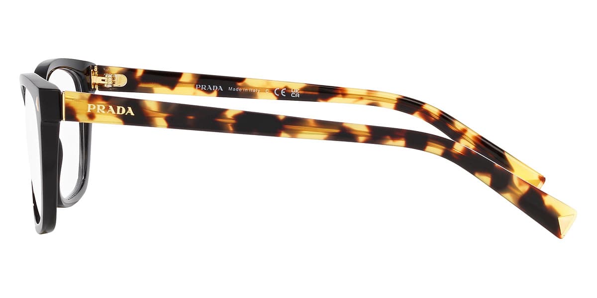 Prada VPR15Z 3891O1 Eyeglasses Black 55mm Women 3