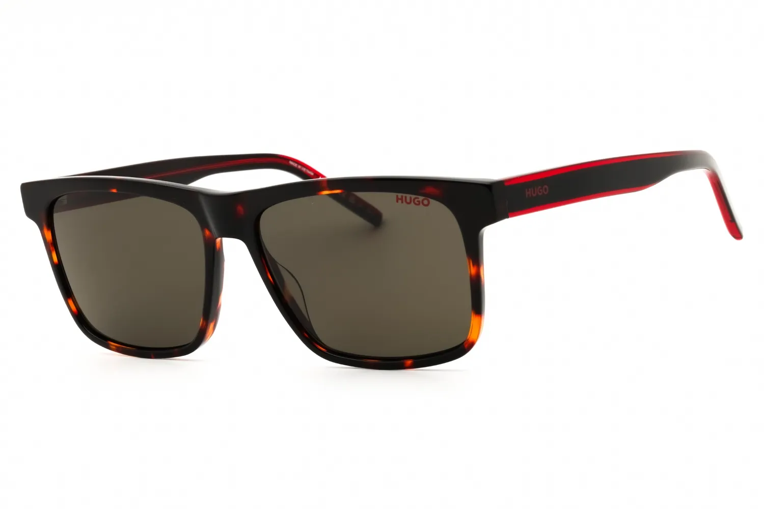 Hugo HG1242/S 0O63 IR Sunglasses Havana Red 55mm Men