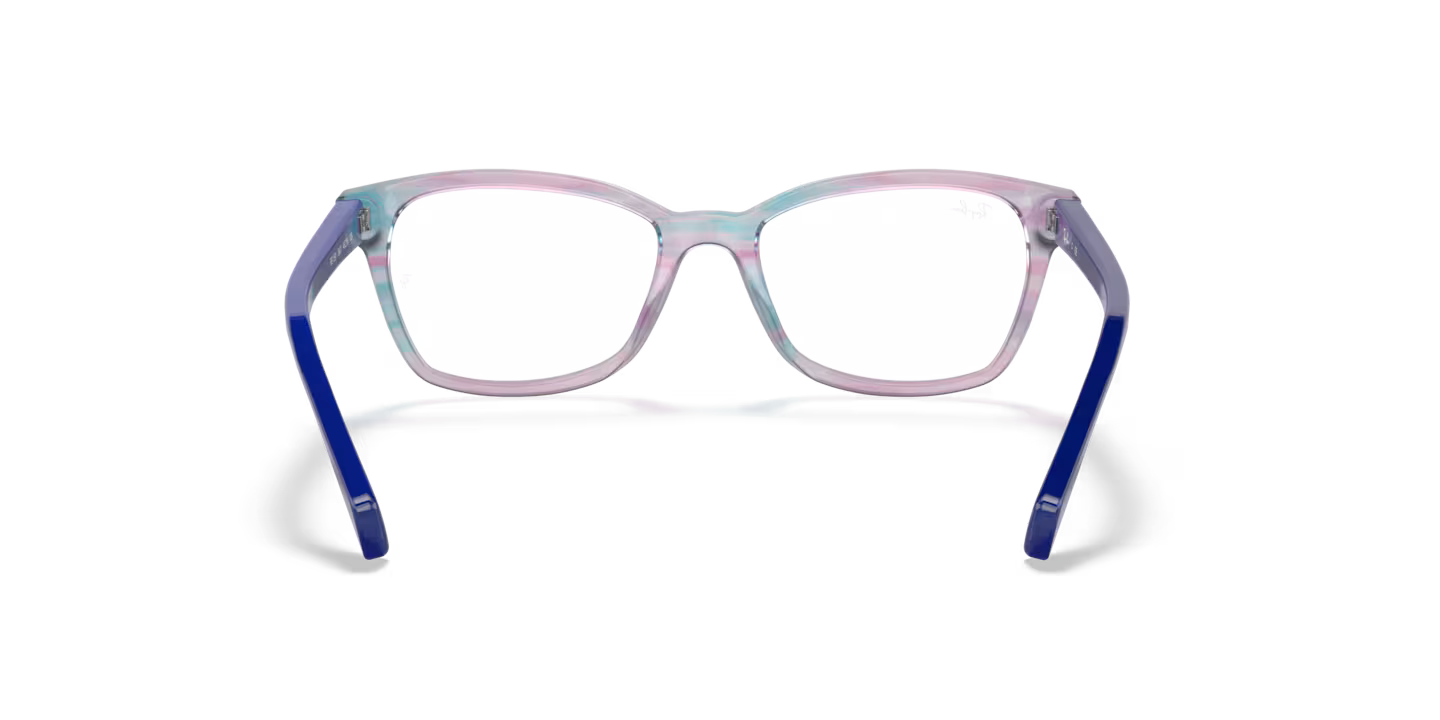 Ray-Ban RB1591 3807 Eyeglasses Violet Striped 48mm Kids 4