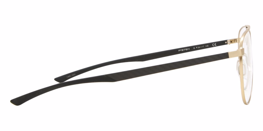 Porsche Design P8754 B Eyeglasses Gold 52mm Unisex 3