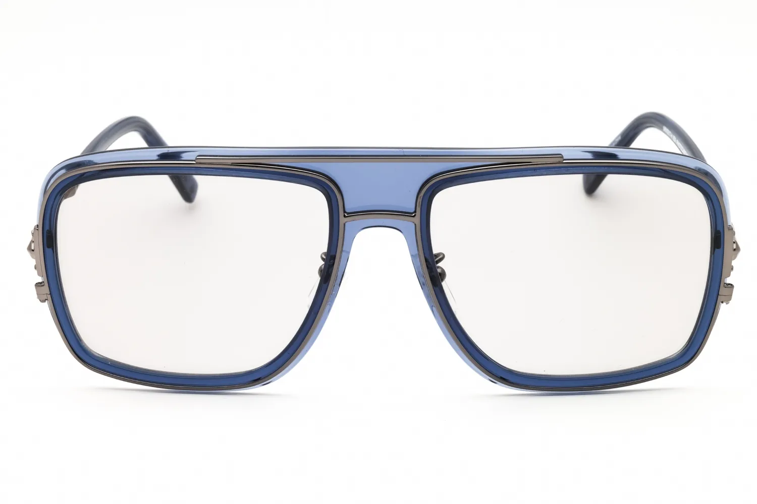 MCM MW0017-H 90A Sunglasses Shiny Blue 57mm Unisex 2