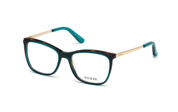 Guess GU2641 089 Eyeglasses Teal 54mm Women