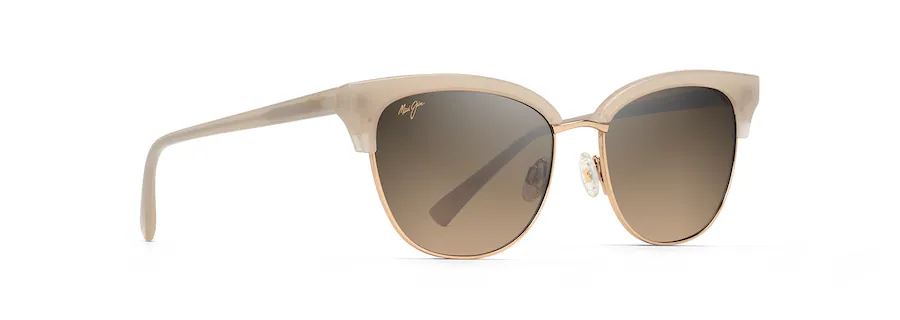 Maui Jim Lokelani HS825 24S Sunglasses Milky Almond 55mm Women