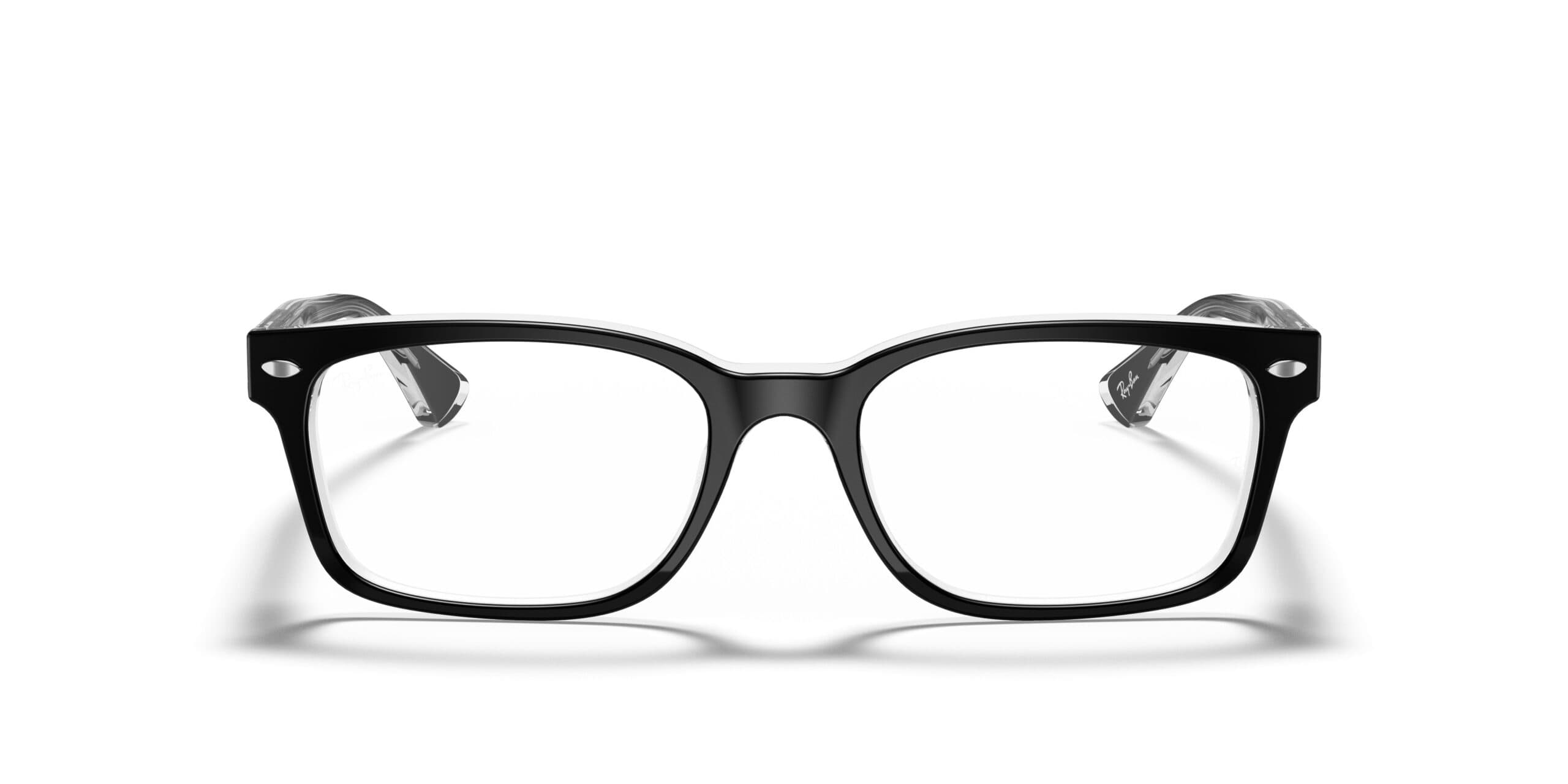 Ray-Ban RB5286 2034 Eyeglasses Black 51mm Unisex 2