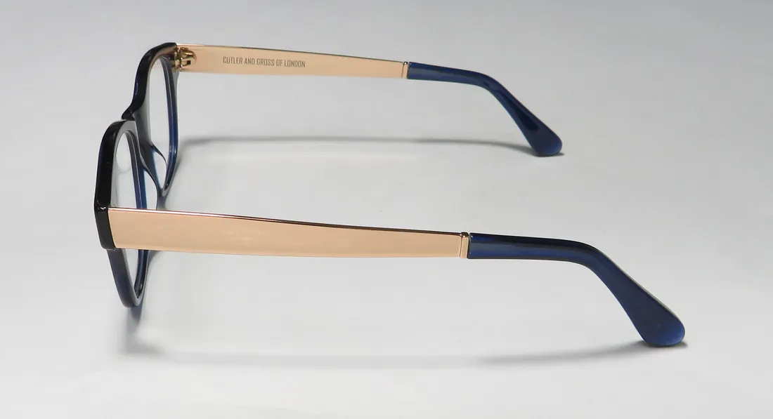 Cutler and Gross 1173 cnb Eyeglasses Classic Navy Blue 48mm Unisex 4