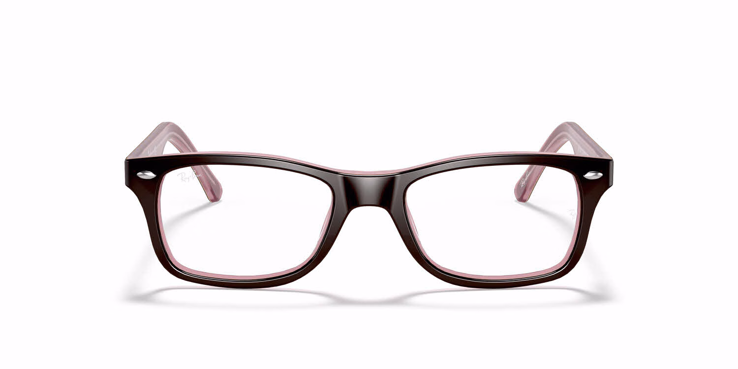 Ray-Ban RB5228 2126 Eyeglasses Brown Pink 53mm Unisex 2