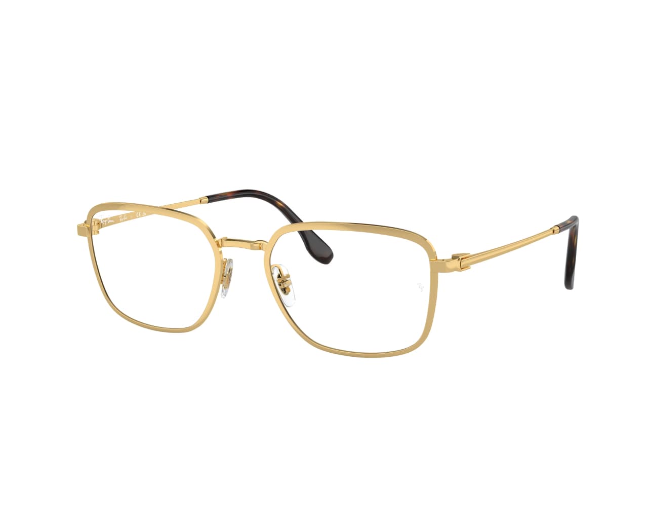 Ray-Ban RB6511 2500 RX6511 Eyeglasses Gold 53mm Unisex