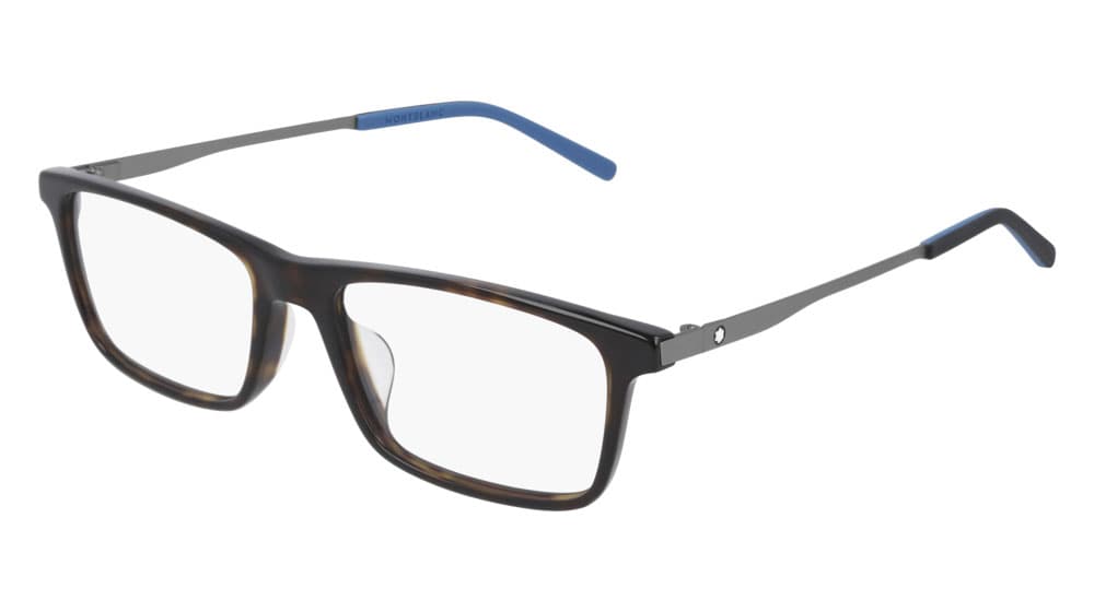 Montblanc MB0120O 002 Eyeglasses Tortoise 54mm Men