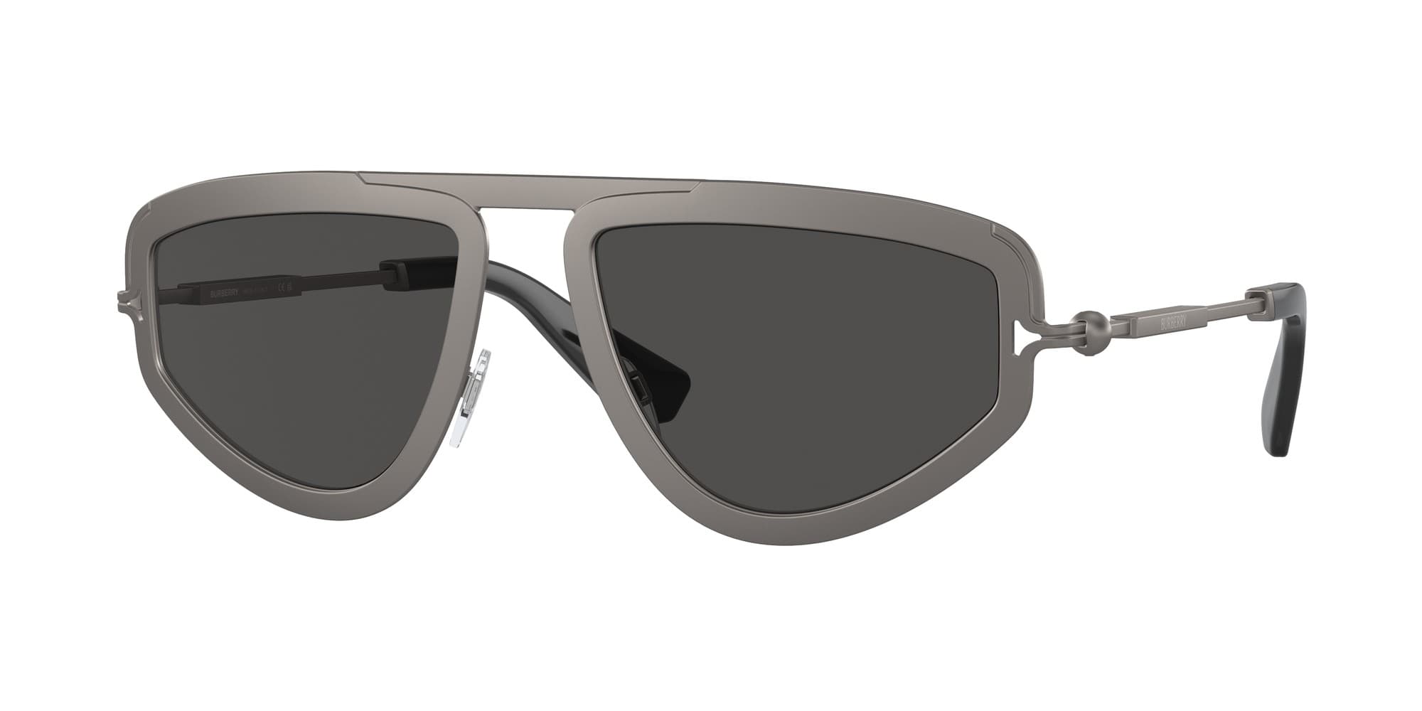 Burberry B3150 1316/87 BE3150 Sunglasses Gray 140mm Men