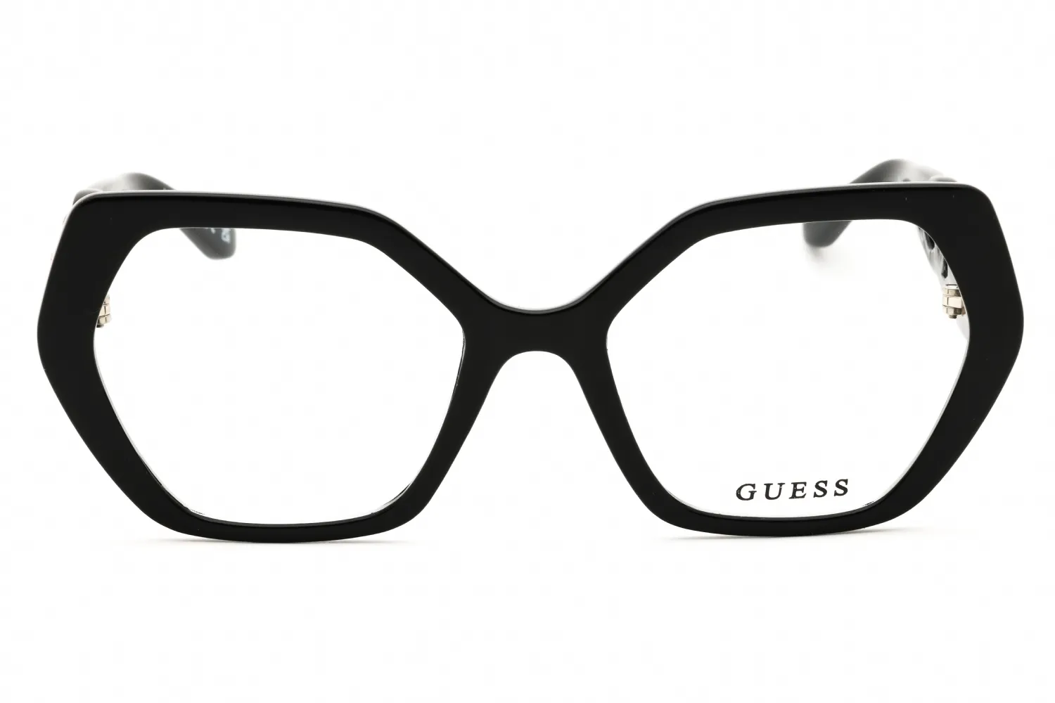 Guess GU50116 001 Eyeglasses Shiny Black 53mm Women 2