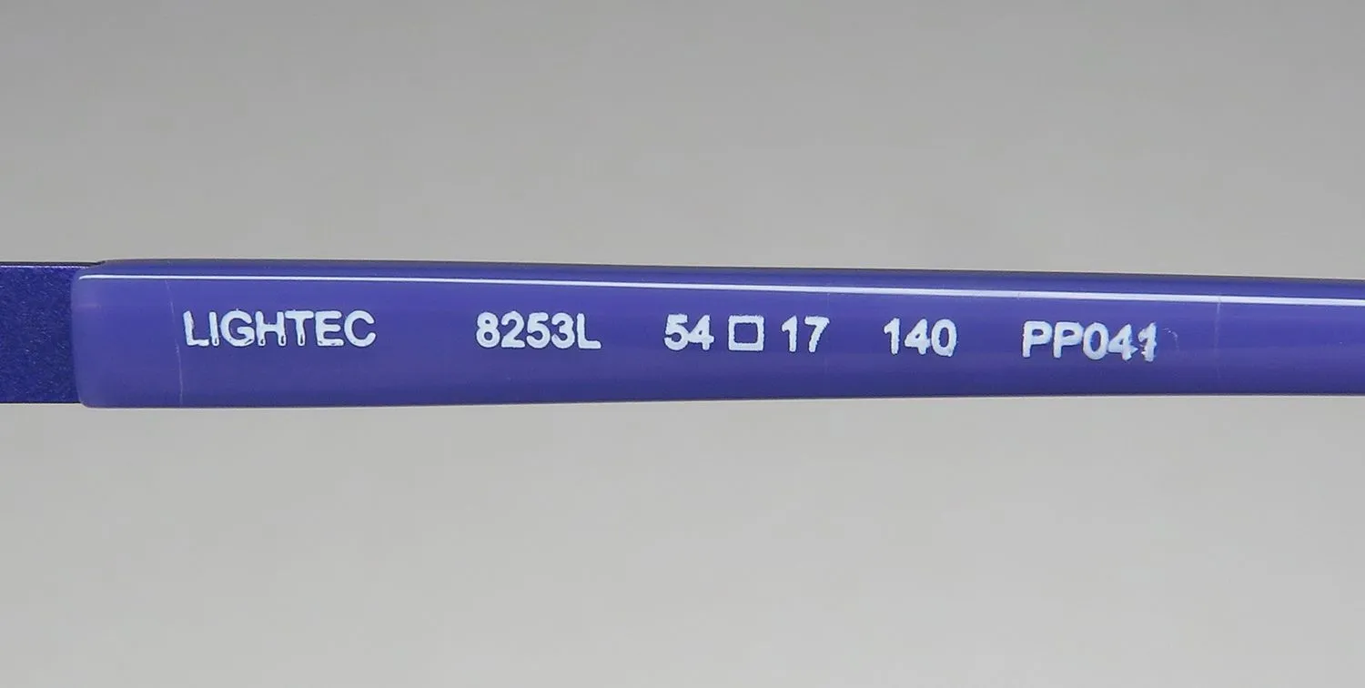 Morel Lightec 8253l pp041 Eyeglasses Purple 54mm 7