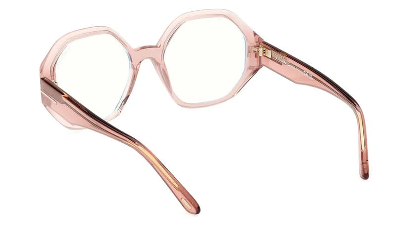 Tom Ford FT5967B 072 Eyeglasses Shiny Pink 53mm Women 3