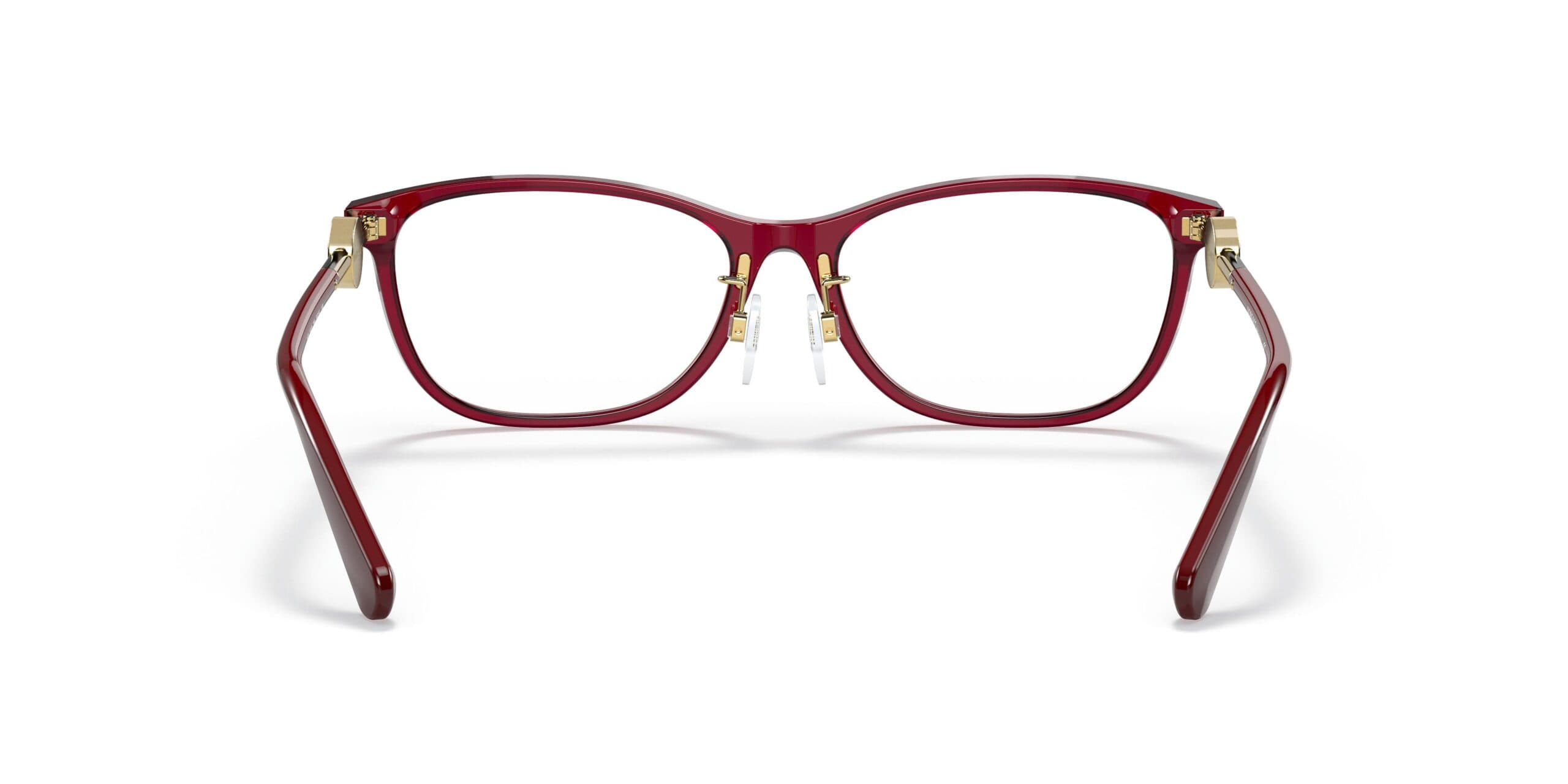 Versace 0VE3297D 388 Eyeglasses Transparent Bordeaux 55mm Women 4