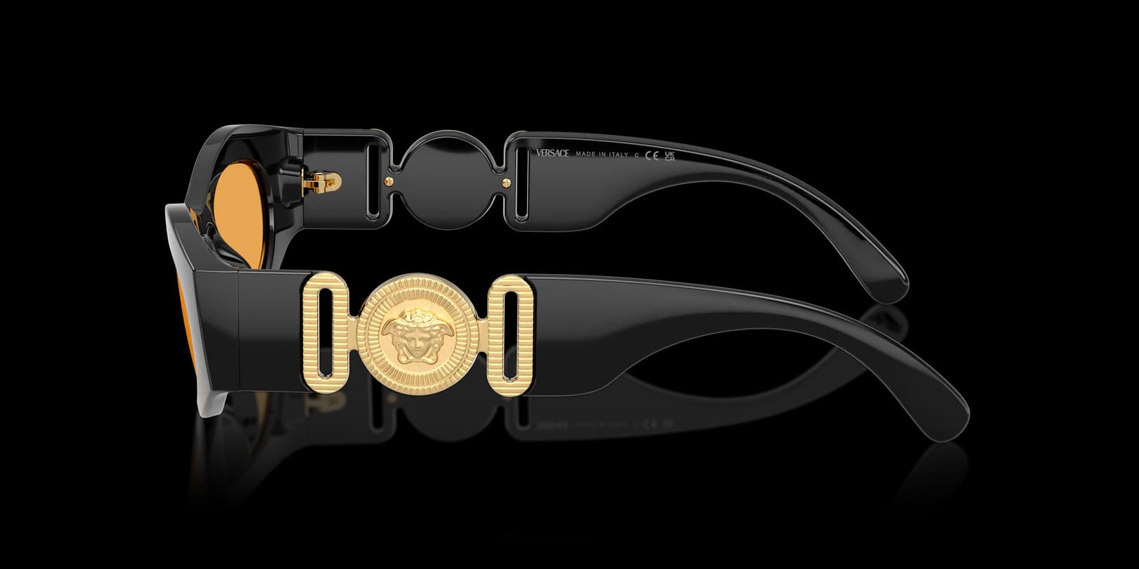 Versace 0VE4480U GB1/7 Sunglasses Black 51mm Women 3