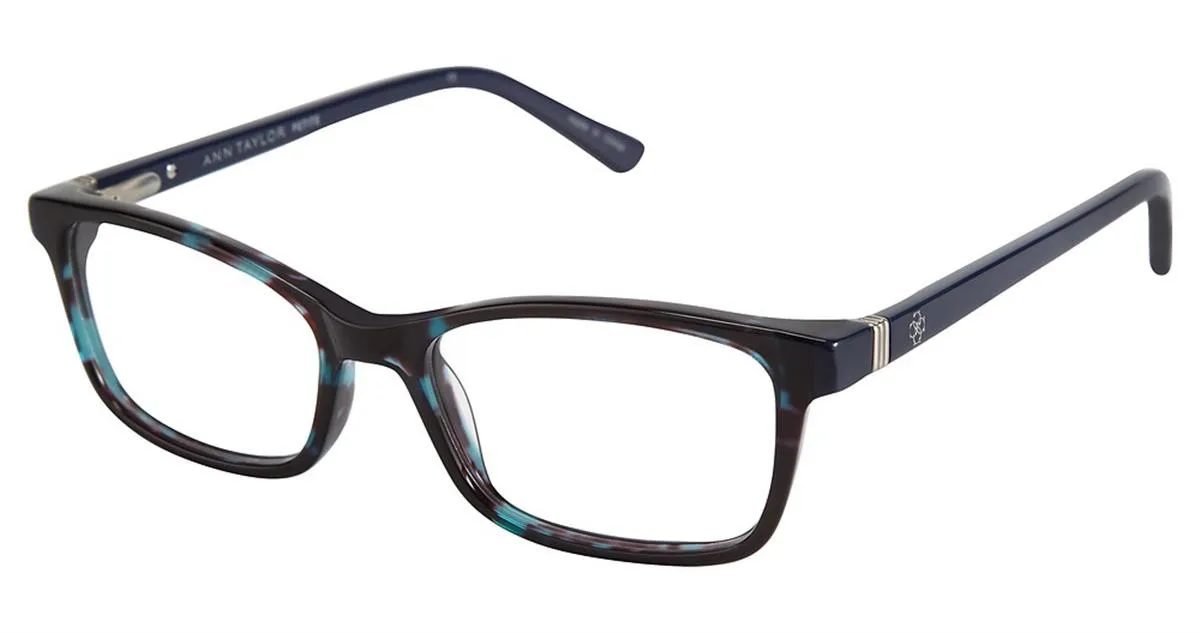 Ann Taylor ATP808 C03 Eyeglasses Navy Tortoise 48mm Women