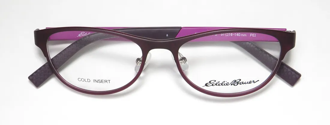 Eddie Bauer 32200 pu Eyeglasses Purple 51mm 2