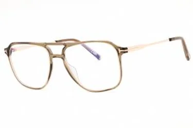 Tom Ford FT5665-B 045 Eyeglasses Shiny Light Brown 54mm