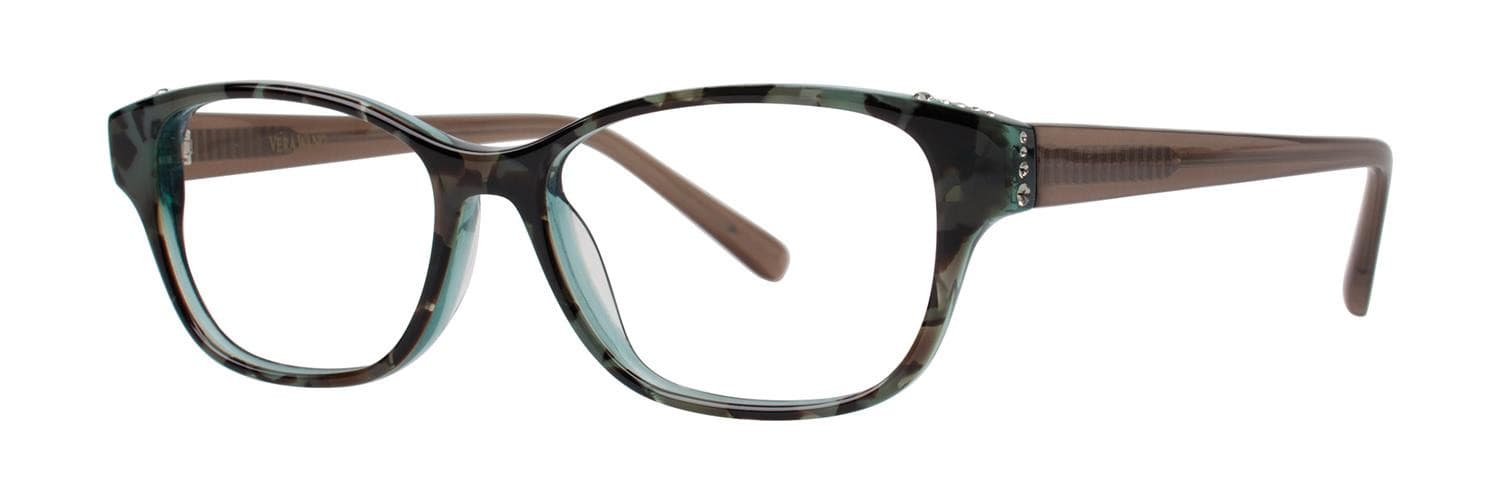 Vera Wang Shandae Eyeglasses Mint Tortoise 51mm Women