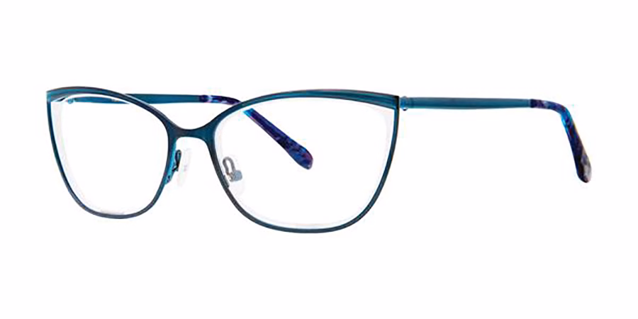Vera Wang VA34 Eyeglasses Teal 52mm Women