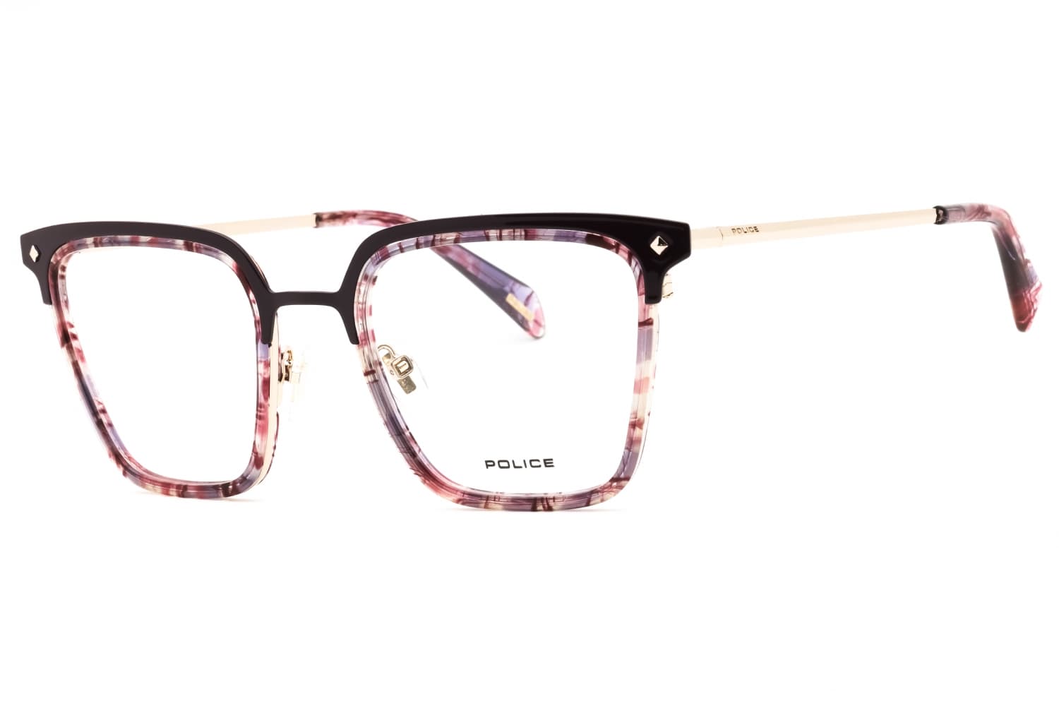 Police VPLG25 0492 Eyeglasses Light Gold 51mm Women