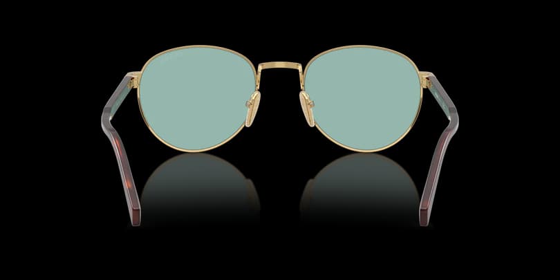 Prada 0PR B51S 5AK40K Sunglasses Gold 53mm Unisex 4