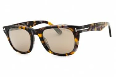 Tom Ford FT1076 55L Sunglasses Coloured Havana 54mm
