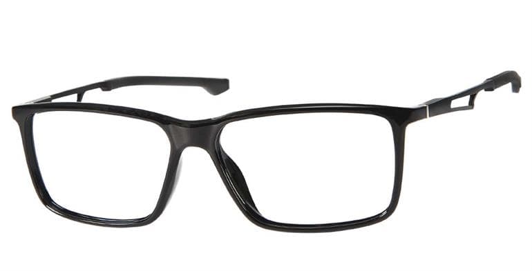 Haggar HAC122 Eyeglasses Black 56mm Men