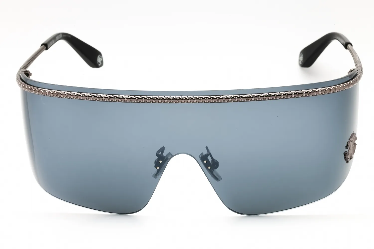 Roberto Cavalli SRC012M 530X Sunglasses Shiny Black 99mm Women 2