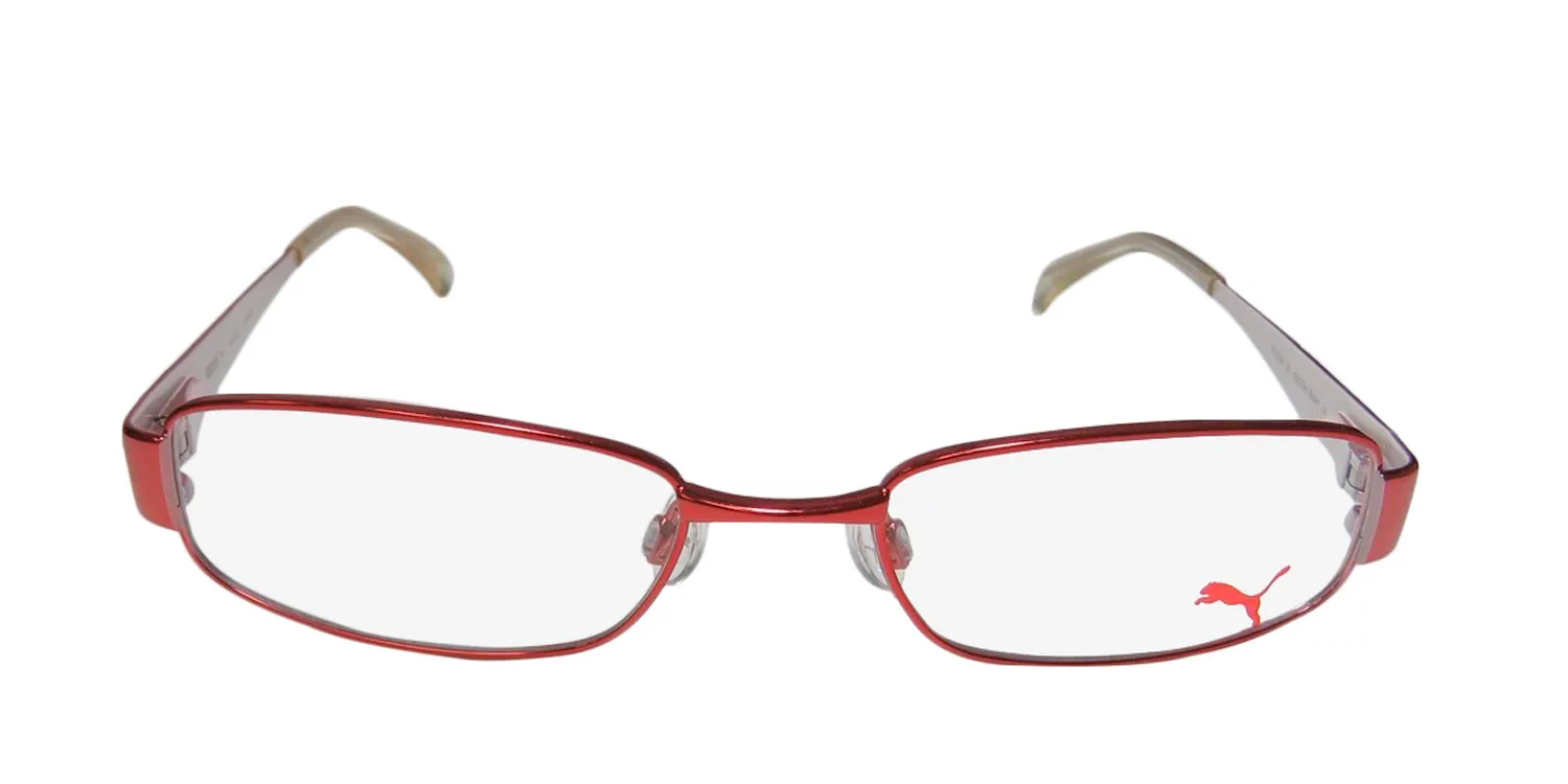 Puma 15244 Tavarua re Eyeglasses Red 50mm Unisex 3