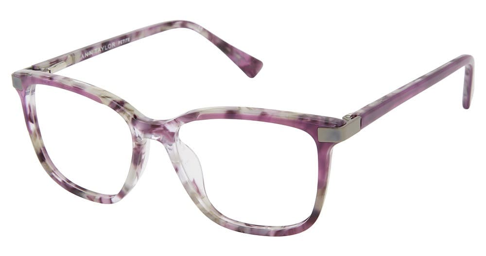 Ann Taylor TYATP819 03 Eyeglasses Plum Amethyst 47mm Women