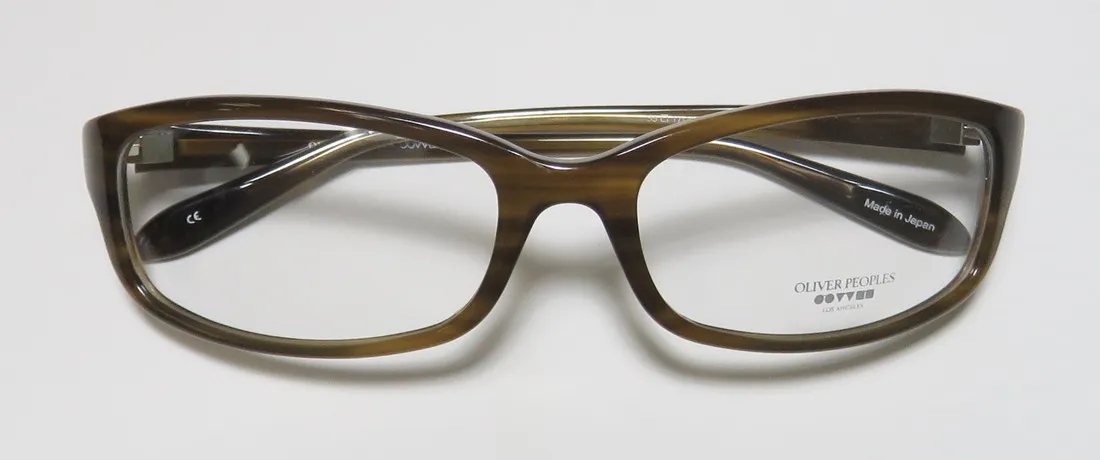 Oliver Peoples Damone ot Eyeglasses Olive 55mm 2