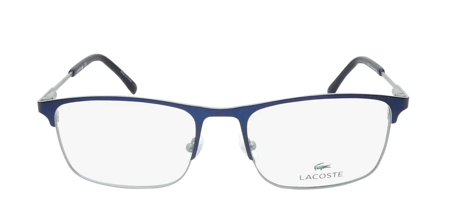 Lacoste L2252 424 Eyeglasses Matte Blue 54mm 3
