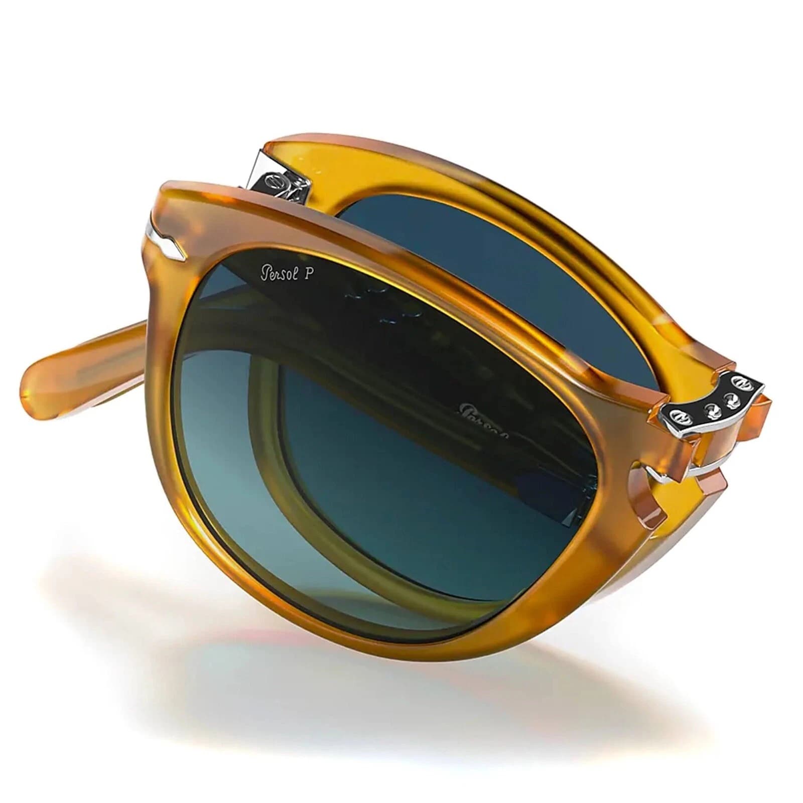 Persol PO0714SM Folding 54 Sunglasses Opal Yellow 54mm Men 2