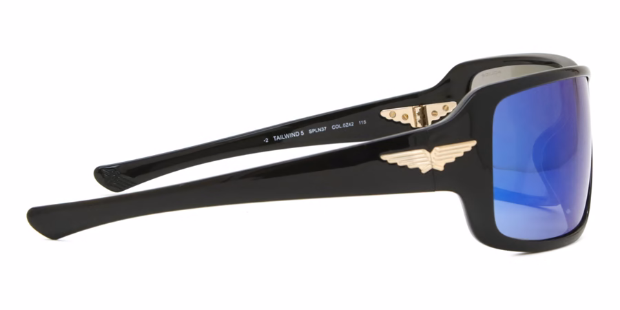 Police SPLN37 0Z42 Sunglasses Shiny Black 65mm Men 3