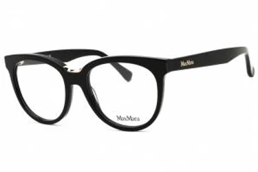Max Mara MM5110 001 Eyeglasses Shiny Black 52mm
